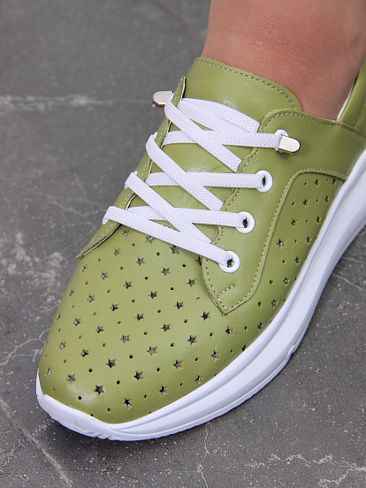 картинка Кроссовки ED'ART 168.236143w. Авокадо R от интернет магазина