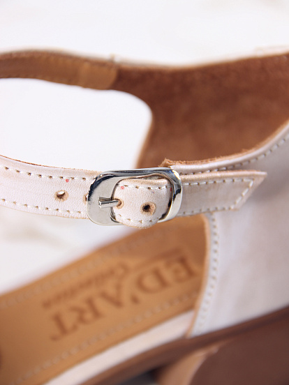 картинка Босоножки ED'ART 3032.25294'br. Вакса пудра+коричневый от интернет магазина