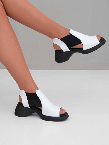 картинка Босоножки ED'ART 3024.123'bl. Белый от интернет магазина