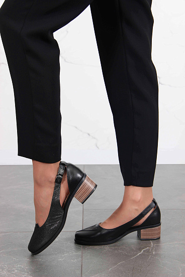 картинка Туфли ED'ART 4023.22280'bl. Черный астана от интернет магазина