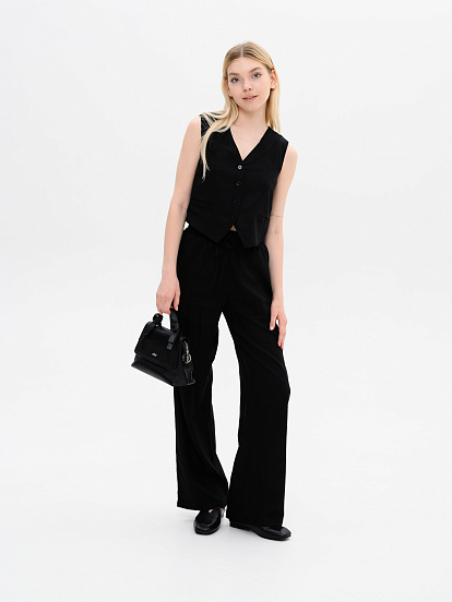 картинка Мюли ED'ART 1007.тунит205'bl. Черный стар от интернет магазина