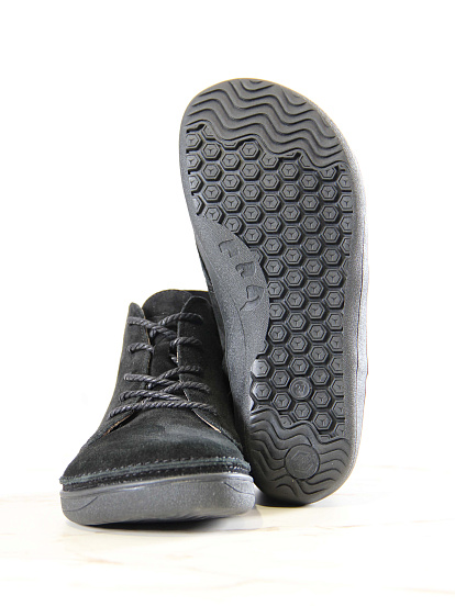 картинка Босоногие ботинки  ED'ART 210.NATA'bl.Черная замша от интернет магазина