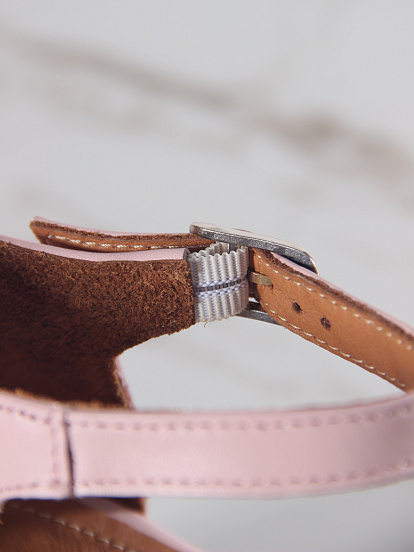 картинка Босоножки ED'ART 5032.23663'be. Розовый +коричневый от интернет магазина