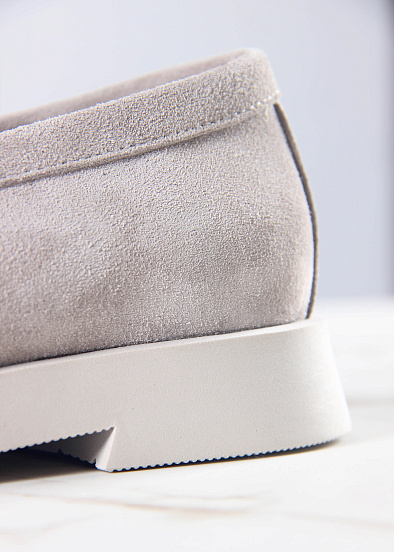 картинка Лоферы туфли ED'ART 172.1841'be. каменная замша от интернет магазина