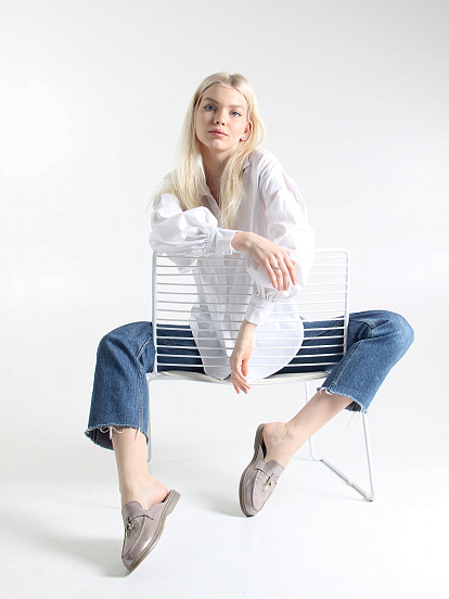 картинка Мюли ED'ART 1070.2614'be. тауп астана от интернет магазина