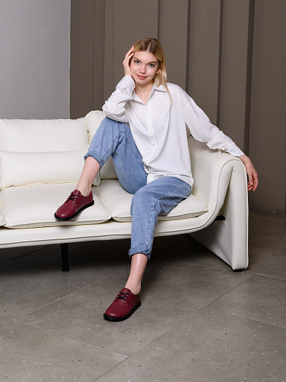 картинка Туфли ED'ART 181.ОКСЕ'bl. Гнилая вишня от интернет магазина