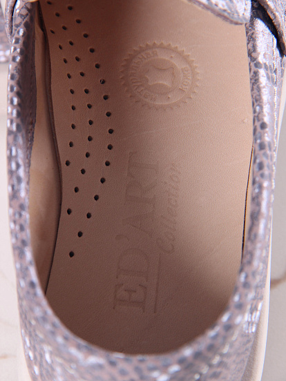 картинка Лоферы туфли ED'ART 174.1593'be. мутон мамба от интернет магазина