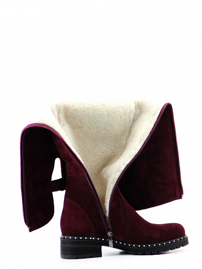 картинка Сапоги ED'ART 960.brook.nail.bordo от интернет магазина