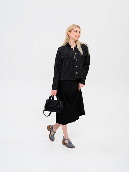 картинка Сумка-клатч ED'ART s06 black от интернет магазина