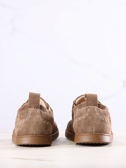 картинка Сникерины ED'ART 178.асти"br.Серо-коричневая замша от интернет магазина