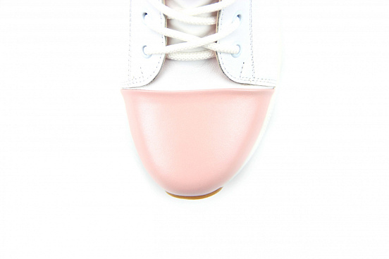 картинка Ботинки ED'ART 312.omega.w.white/pink от интернет магазина