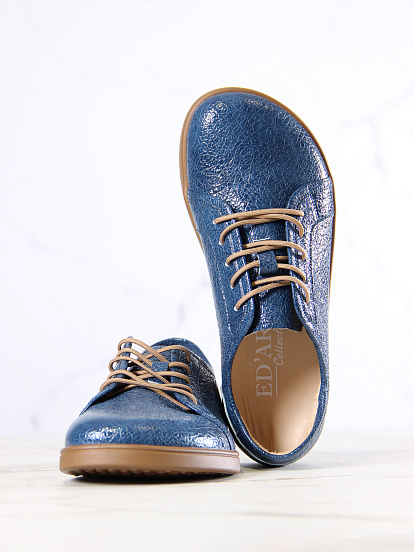 картинка Кеды босоногие ED'ART 182.асти'br.Синий наплак от интернет магазина