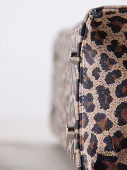 картинка Сумка  ED'ART s08.бежевый леопард от интернет магазина