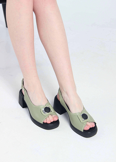 картинка Сабо ED'ART 5030.Р.24191'bl. авокадо от интернет магазина