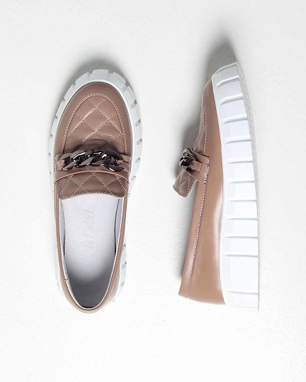 картинка Лоферы туфли ED'ART 145.91505'w.Сocoa от интернет магазина