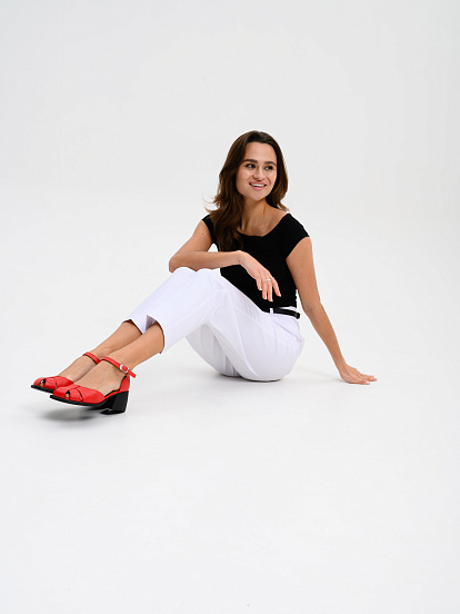 картинка Босоножки ED'ART 5033.23663'bl. Красные от интернет магазина