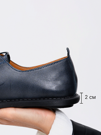 картинка Туфли ED'ART 107.ОКСЕ'bl. Вакса черная от интернет магазина