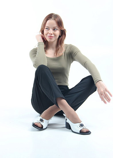 картинка Босоножки ED'ART 5030p.23663'bl. белый от интернет магазина