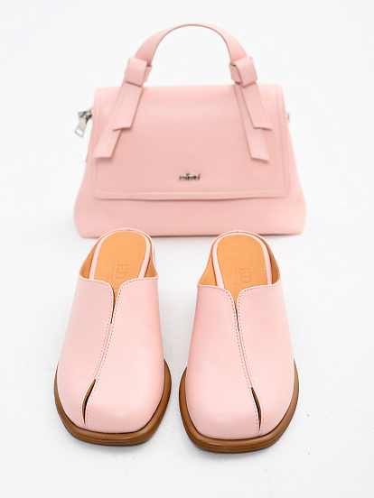 картинка Сабо ED'ART  5200.23663'br. Розовый+коричневый от интернет магазина