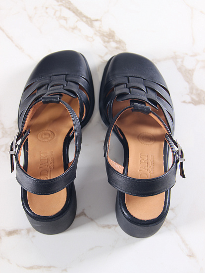 картинка Босоножки ED'ART 5035.23663'bl. Черный от интернет магазина