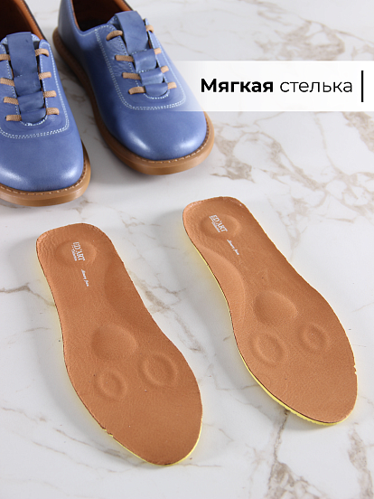 картинка Туфли ED'ART 107.ОКСЕ'br. Вакса джинс от интернет магазина