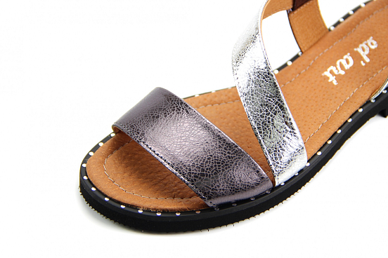 картинка Босоножки ED'ART 1050.110'bl.silver-nikek R от интернет магазина