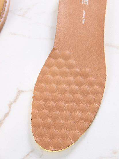 картинка Туфли ED'ART 181.ОКСЕ'br. Лион тыква+коричневый от интернет магазина