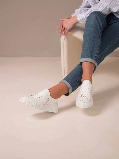 картинка Кеды ED'ART 125.p.91505'w.Белый от интернет магазина