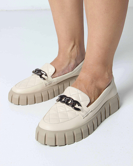 картинка Лоферы туфли ED'ART 145.91505'be.Beige от интернет магазина