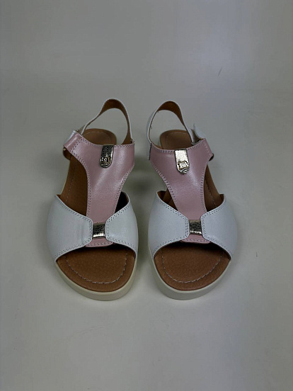 картинка Босоножки ED'ART 2001.115'w.white-pink уценка от интернет магазина