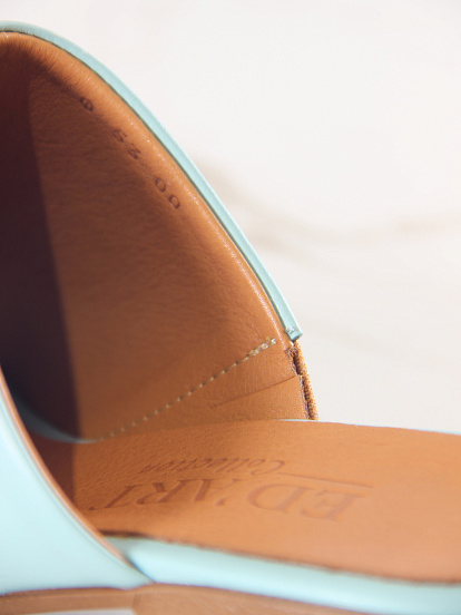 картинка Сабо ED'ART 5300.23663'be. Мята+коричневый от интернет магазина