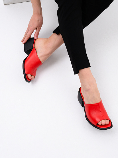 картинка Босоножки ED'ART 4012.23663'bl. Красный от интернет магазина