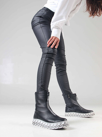 картинка Ботинки ED'ART 365.L.iceberg'w. black от интернет магазина