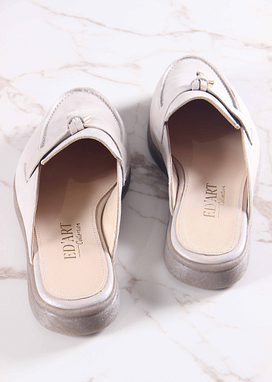 картинка Мюли ED'ART 1070.2614'be. Бежевый ибица от интернет магазина