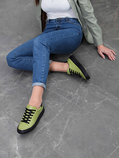 картинка Кеды ED'ART 127.Lusi22'bl. Авокадо от интернет магазина