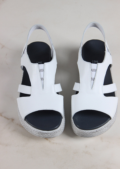 картинка Босоножки ED'ART 2030.2530'w.белый от интернет магазина