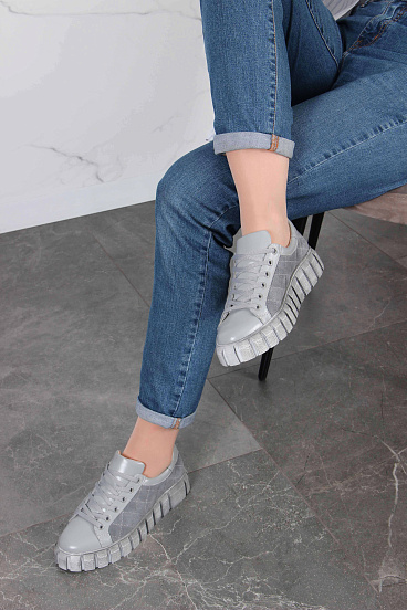 картинка Кеды ED'ART 146.91505'gr.Серый от интернет магазина