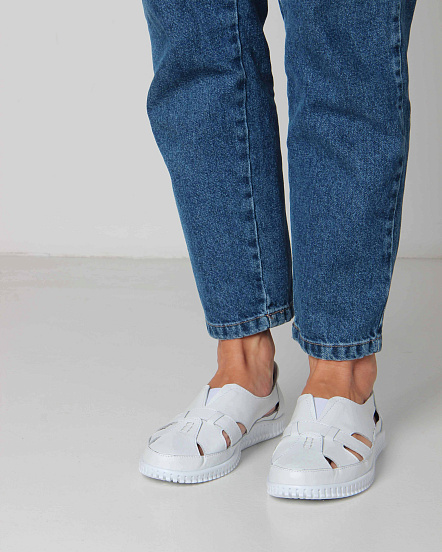 картинка Слипоны ED'ART 116.8000'w. white от интернет магазина