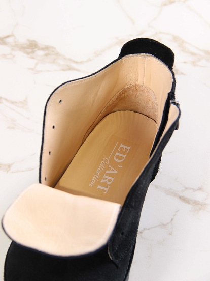 картинка Босоногие ботинки  ED'ART 210.NATA'bl.Черная замша от интернет магазина