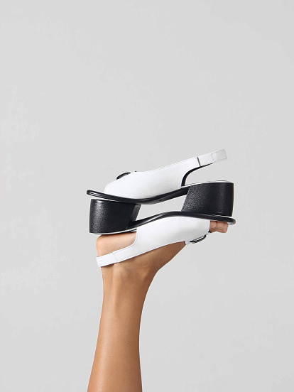 картинка Босоножки ED'ART 5020.23663'bl. Белый от интернет магазина