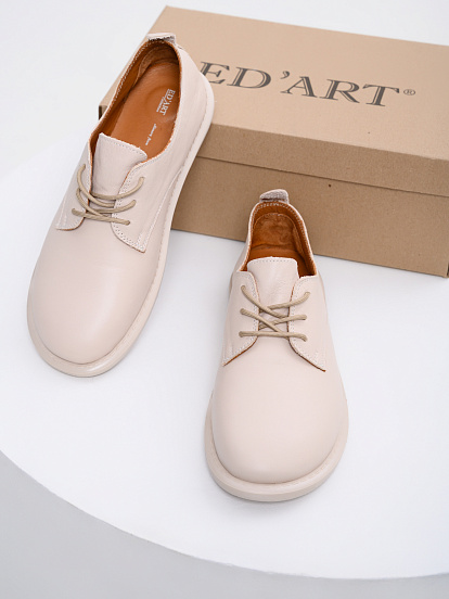 картинка Туфли ED'ART 181.ОКСЕ'be.Бежевый стар пудра от интернет магазина