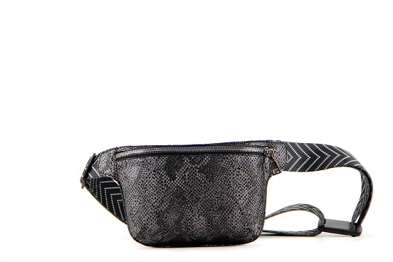 картинка Сумка-бананка ED`ART b01.black mamba от интернет магазина