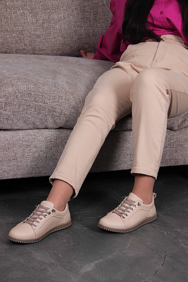 картинка Кеды ED'ART 158.8000'be. Бежевый от интернет магазина