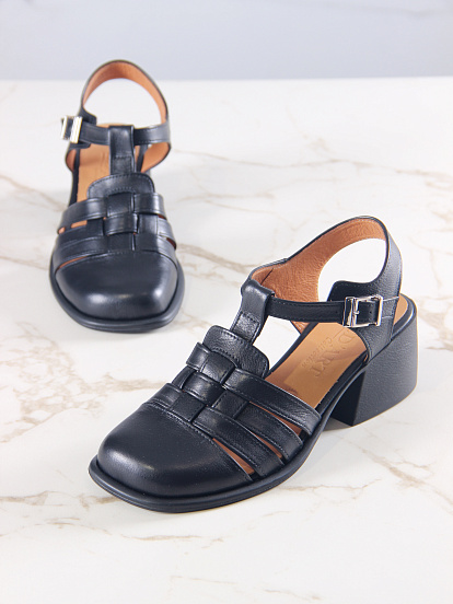 картинка Босоножки ED'ART 5035.23663'bl. Черный от интернет магазина