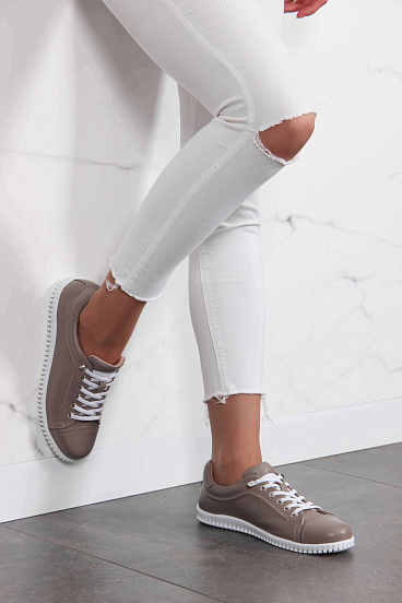 картинка Кеды ED'ART 157.8000'w. Латте от интернет магазина