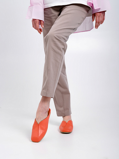 картинка Мюли ED'ART 1007.тунит205'be. Коралл от интернет магазина