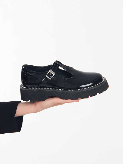 картинка Туфли полуботинки ED'ART 1004.5151 'bl. Черный от интернет магазина