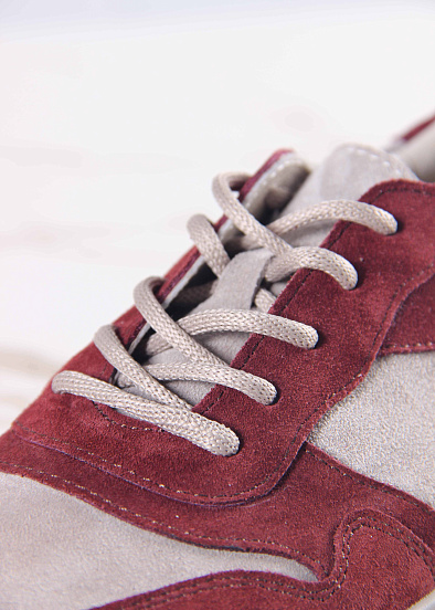 картинка Кеды ED'ART 149.LusiR2'la. бордо каменный замша от интернет магазина