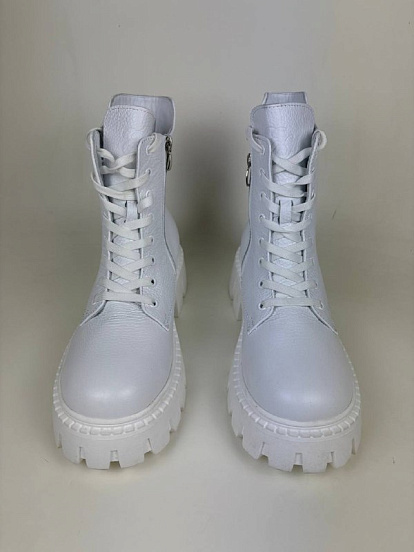 картинка Ботинки ED'ART 346.чанки'w. Белый бартон уценка от интернет магазина