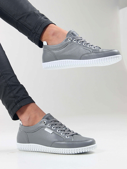 картинка Кеды ED'ART 169.8000'w. серый макс от интернет магазина